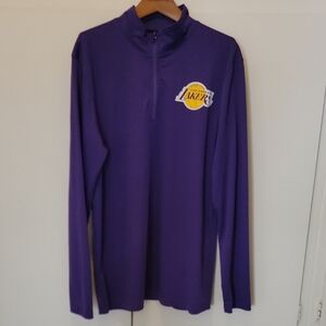 NBA Ultra Game Purple Zip Up Sweater